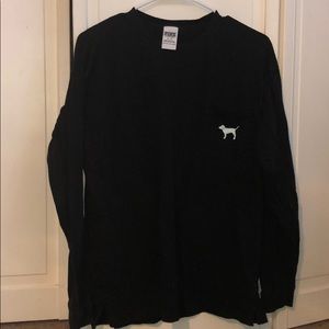Victoria’s secret PINK long sleeve black top